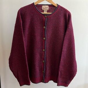 Vintage Woolrich cardigan women’s XL
